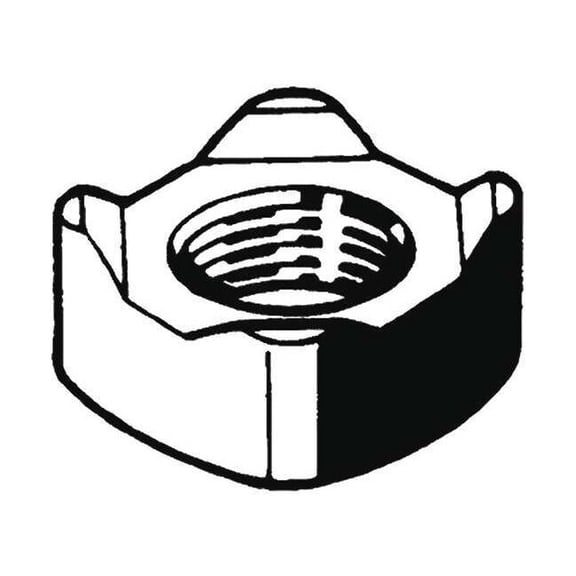 Manufacturer Varies Square Weld Nut,Steel,M8-1.25,100PK M14000.080.0001