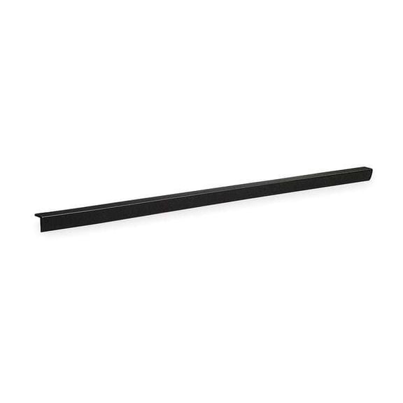 Manufacturer Varies 36" Vinyl Stair Edging, Black 2RRX8