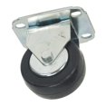 thumbnail image 1 of Manufacturer Varies Rigid Plate Caster,Rubber,3 in.,210 lb. 2G303, 1 of 2