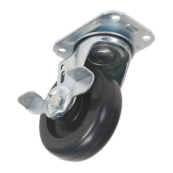 Manufacturer Varies Swivel Plate Castr,Polyolfin,5 in,220 lb 5UX74