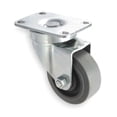 thumbnail image 1 of Manufacturer Varies Swivel Plate Caster,Rubber,4 in.,250 lb. 1UHY4, 1 of 2