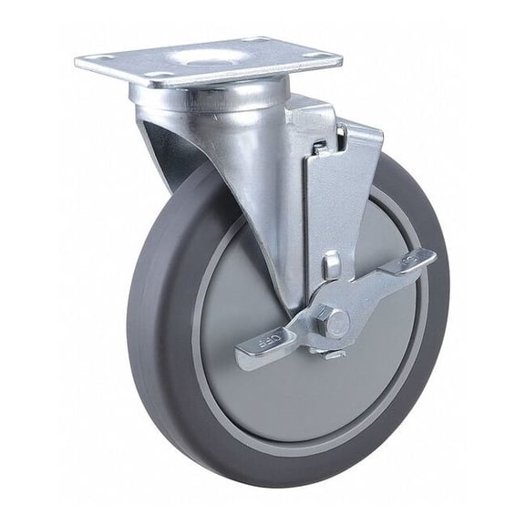 Manufacturer Varies PlateCaster,Swivel,Polyurethane,7 5/16"H 3ENY1