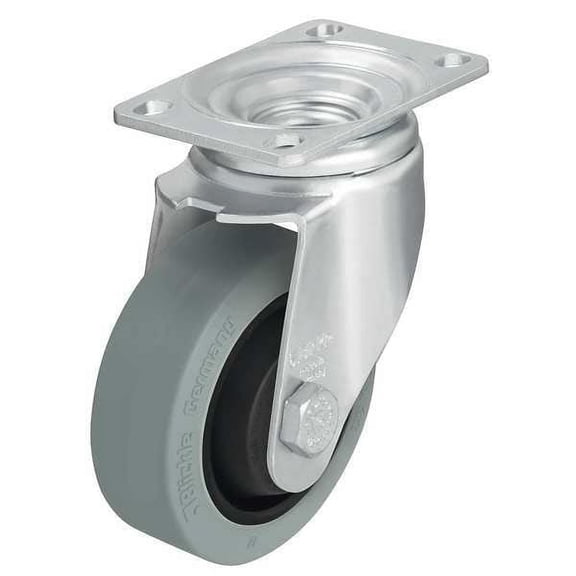 Manufacturer Varies Swivel Plate Caster,Rubber,3-1/2 in,350 lb L-POEV 89KF-12-SG