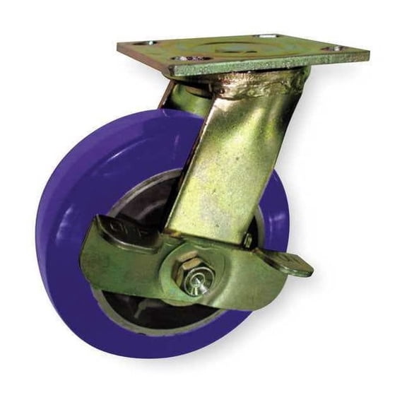 Manufacturer Varies Swivel Plate Caster,Poly,4 in.,750 lb. 1NUY2