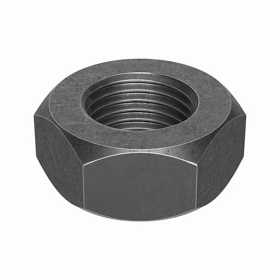 Hex Nut, M6-1.00, Steel, Class 12, Black Oxide, 5 mm Ht, 100 PK M04190.060.0001