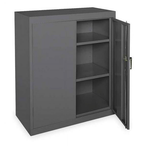 Manufacturer Varies Storage Cabinet,42"x36"x18",Gray,2Shlv 1UFC2