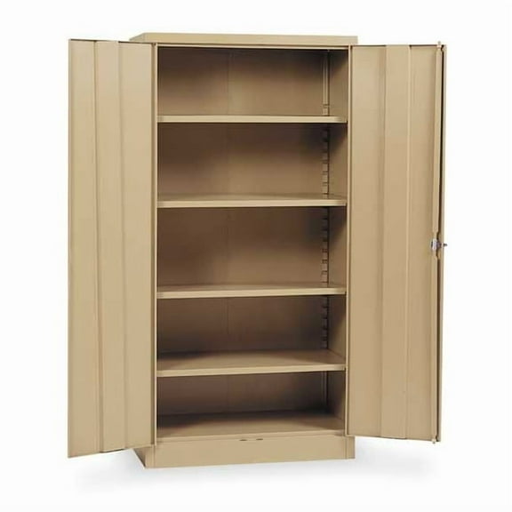 Manufacturer Varies Storage Cabinet,72"x36"x18",Tan,4Shlv 1UFD6