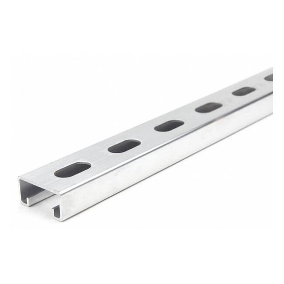 Manufacturer Varies Strut Channel,Aluminum,Overall L 4ft FS-500SS AL 48.00