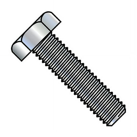 5/16"-18 Hex Head Tap Bolt, Zinc Plated Steel, 1/2 in L, 1100 PK