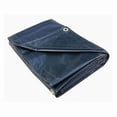 thumbnail image 1 of Heavy Duty Tarp, 5 ft 6 in x 7 ft 6 in, 20 Mil, Black, Vinyl, 1 of 1