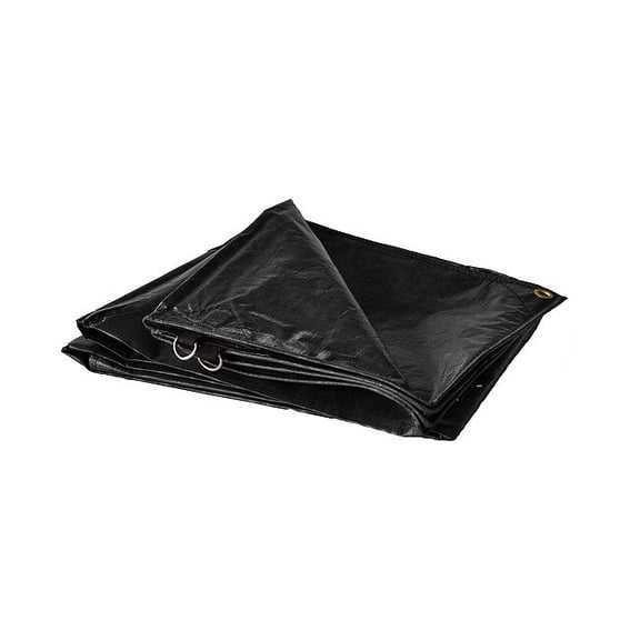 Manufacturer Varies 12 mil Tarp, Black 50079