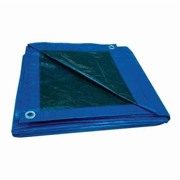 Standard Duty Tarp, 48 ft x 79 ft 4 in, 5.1 Mil, Blue, Polyethylene 5WTK8