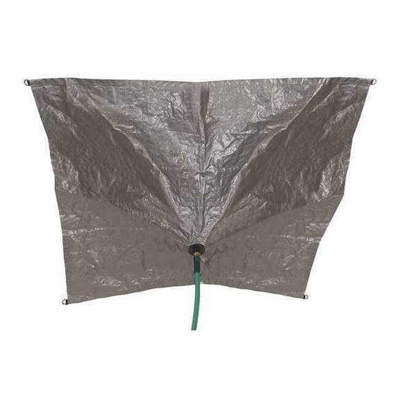 Manufacturer Varies Tarpaulin,Drainage,Cut Size 20x20Ft 3ZRU6