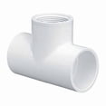 thumbnail image 1 of Manufacturer Varies PVC Tee, Socket x Socket x FNPT, 1/2 in Pipe Size 402005BC, 1 of 1