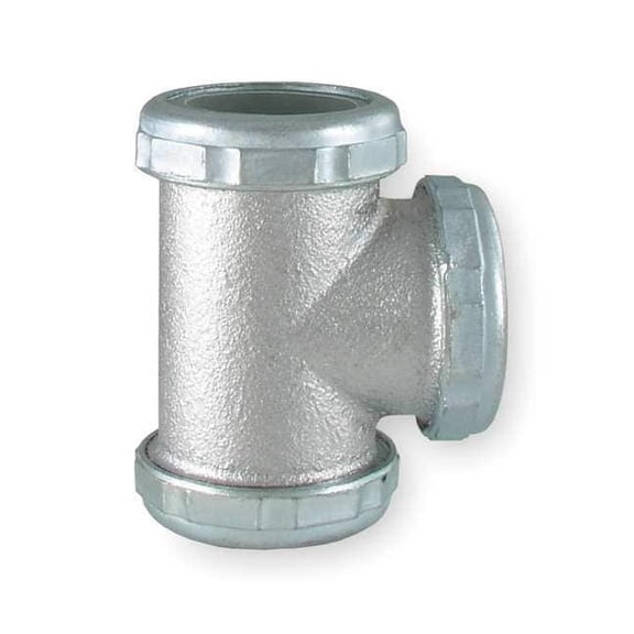 Manufacturer Varies Tee,Pipe Dia 1 1/2 In,Slip Connection 1PNU4