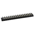 thumbnail image 1 of Terminal Strip, 16 Pole, 2 Row, 15 A, 300 V AC, 14 AWG, Screw Termination, 1 of 1