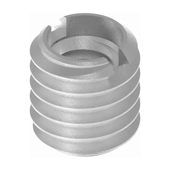 Thin Wall Self Locking Thread Insert, M6-1.00 Int Thrd Sz, Steel