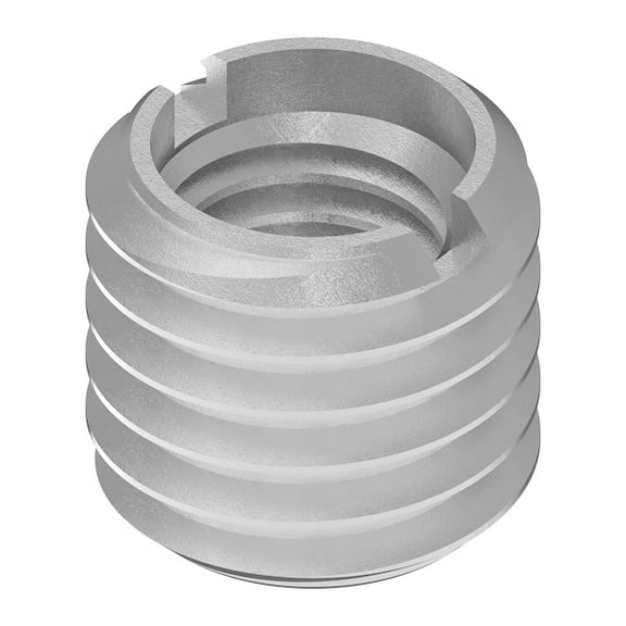 Standard Wall Self Locking Thread Insert, M10-1.50 Int Thrd Sz, Steel