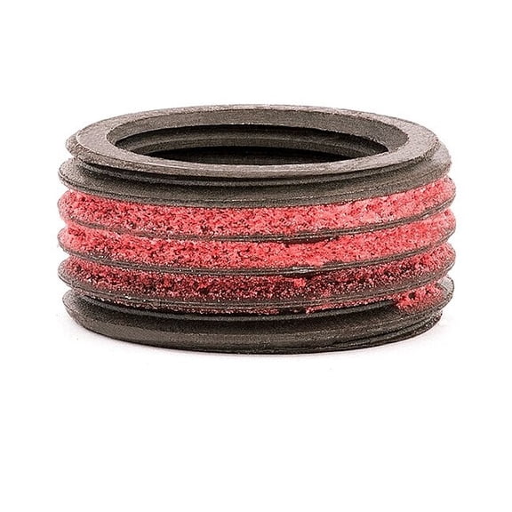 Heavy Wall Self Locking Thread Insert, M18-1.50 Int Thrd Sz, Steel, 5 PK