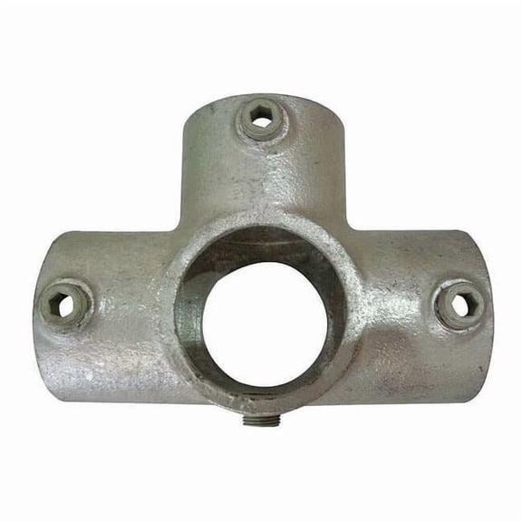 Structural Pipe Fitting, Cross, Cast Iron, 1.5 in Pipe Size, 50000 lb Tensile Strength