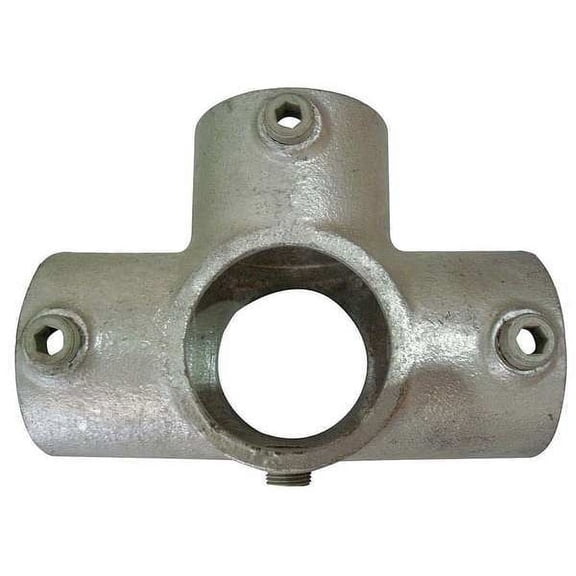 Structural Pipe Fitting, Cross, Cast Iron, 1.5 in Pipe Size, 50000 lb Tensile Strength