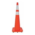 thumbnail image 1 of Traffic Cone, PVC, High-Intensity Prismatic, 36 in Height, 10 lb, Orange 6FGZ6, 1 of 1