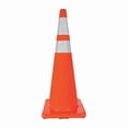 thumbnail image 1 of Traffic Cone, PVC, High-Intensity Prismatic, 36 in Height, 12 lb, Orange, 1 of 6