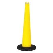 Manufacturer Varies Traffic Cone,42in H,Yellow,Polyethylene 45YJ70