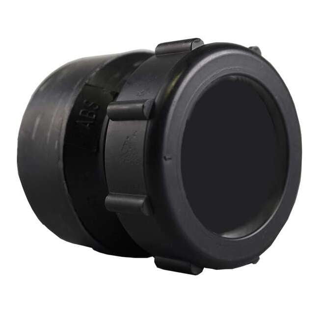 Capped Trap Adapter Manufacturer Varies Trap Adapter w/ Nut and Washer,1 1/2 in 1WJL6 ...