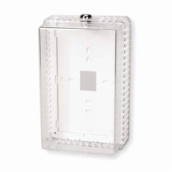 Universal Thermostat Guard, Clear, Plastic 2E706