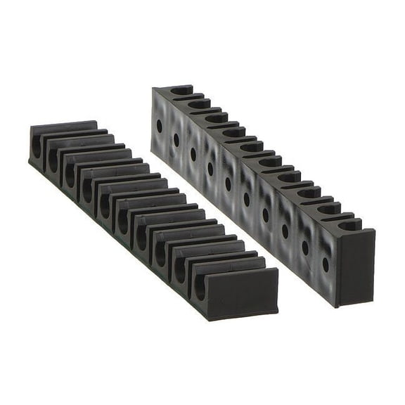 Manufacturer Varies Tube Rack,7Channels,3/8"Max OD,PK2 MTR-375-102-HD
