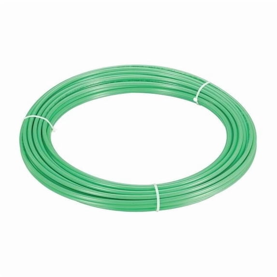 Manufacturer Varies Tubing,1/4" OD,Nylon,Green,100 Ft 2VDX6