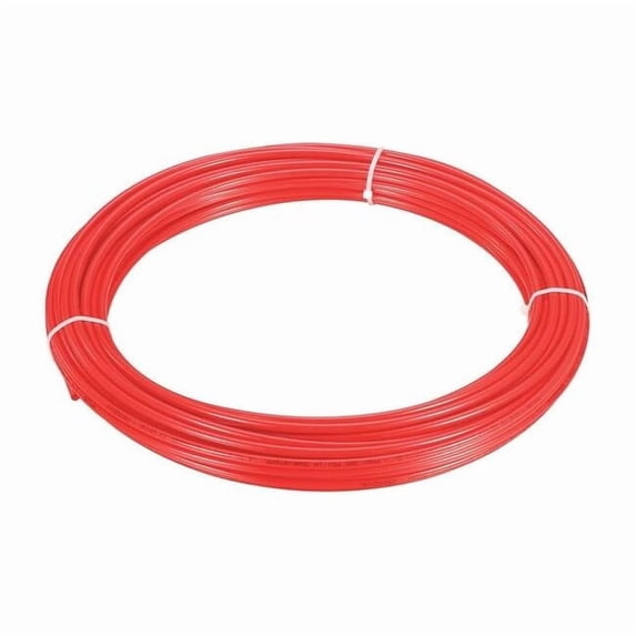Manufacturer Varies Tubing,3/8" OD,Nylon,Red,100 Ft 2VDX2