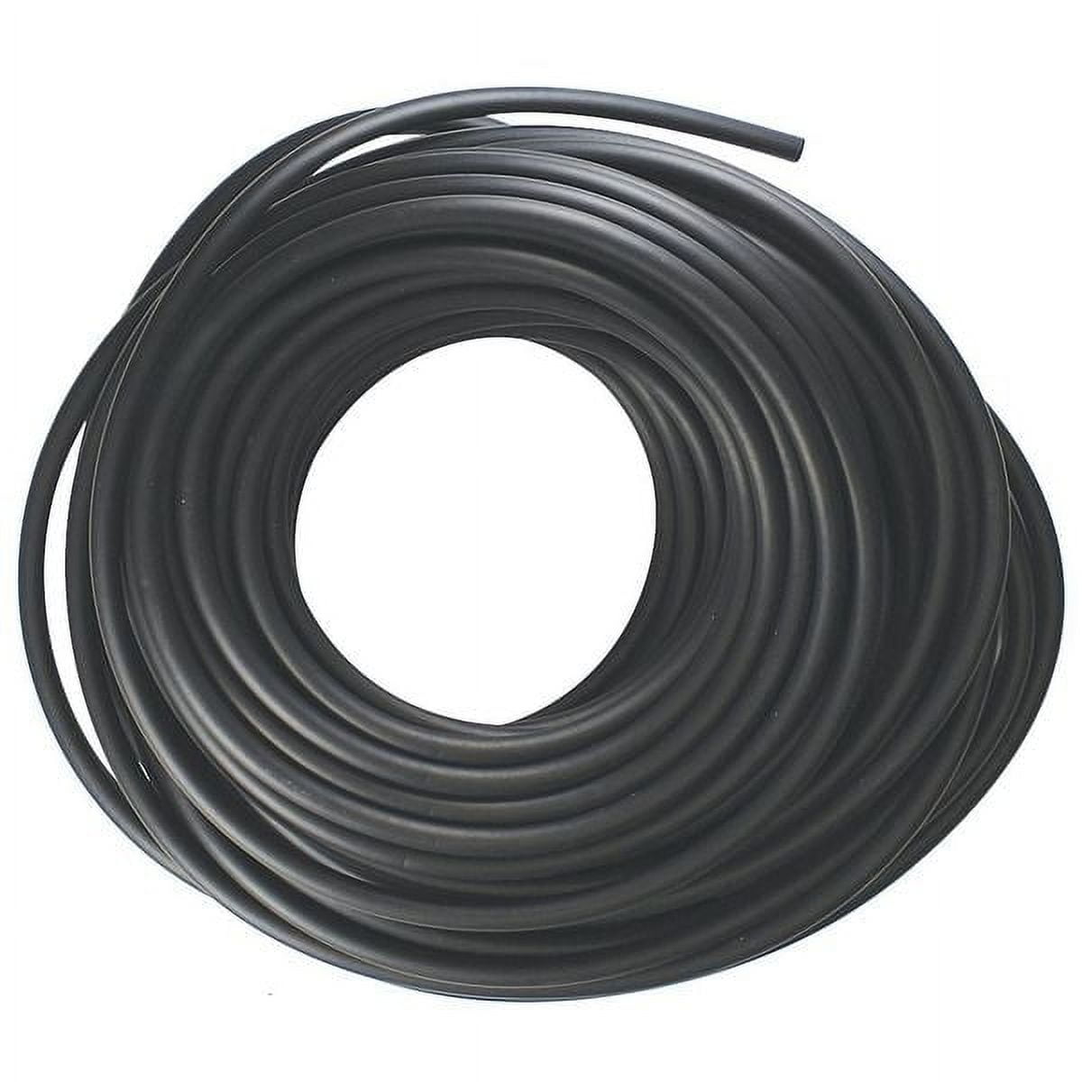Black 5/16 inch Oil Resistant Nitrile Tubing, 100 ft