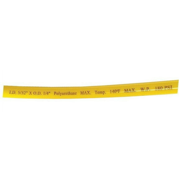 Manufacturer Varies Tubing,Poly,1/4 In,180 PSI,100 Ft,Yellow 1CTG5
