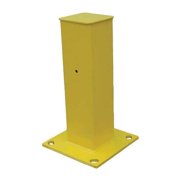 Manufacturer Varies Tubular Mounting Post,10 In x 18 In,Ylw 21XL98
