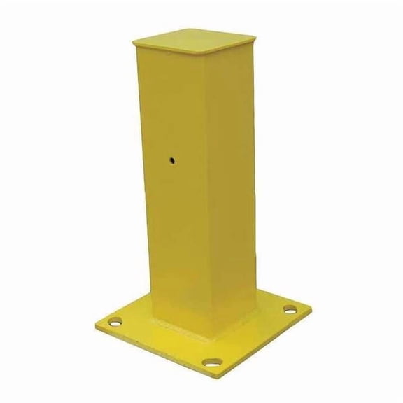 Tubular Mounting Post,10 In x 18 In,Ylw 21XL98