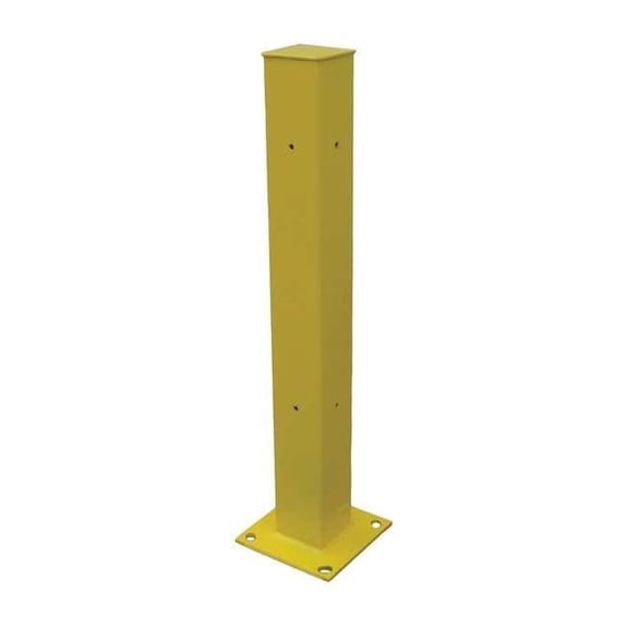 Manufacturer Varies Tubular Mounting Post,10 In x 42 In,Ylw 21XL99