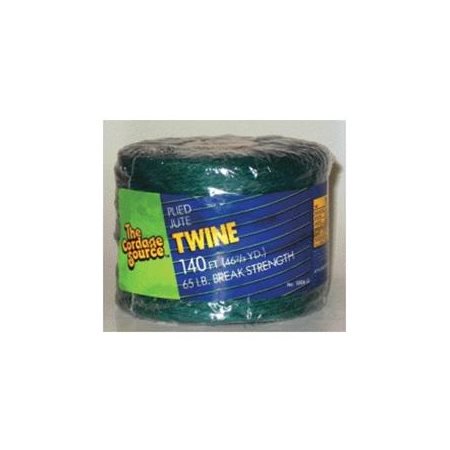 Manufacturer Varies Rope,140ft,Grn,1lb.,Jute 1006G-WA