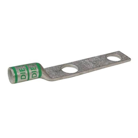 Manufacturer Varies TwoHoleLugCmprsnConn,Long,Green,37 24C392