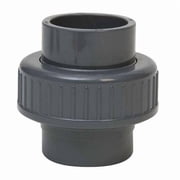 PVC Union, FNPT x FNPT, 1-1/4 in Pipe Size 898-375-012