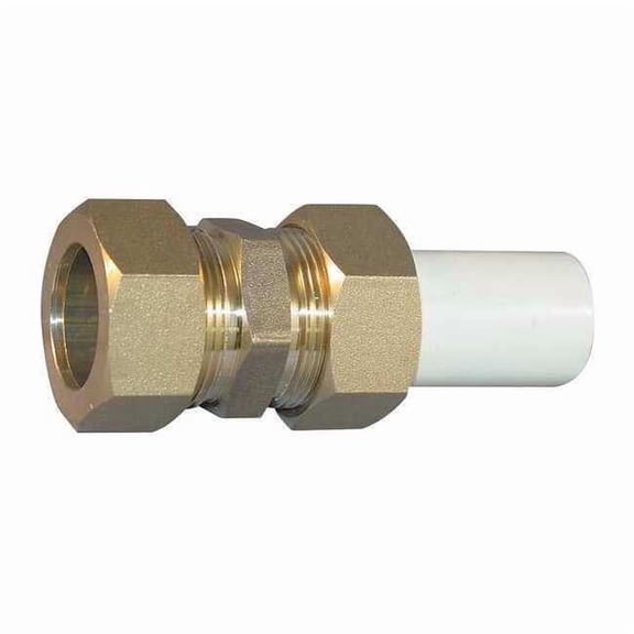 CPVC Transition Compression Union, Schedule SDR-11, 3/4" Pipe Size, Compression x CTS Hub