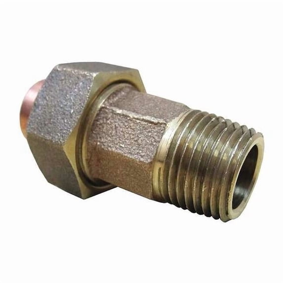 Manufacturer Varies Union,Cast Copper,1/2" Tube,CxMNPT 24W564