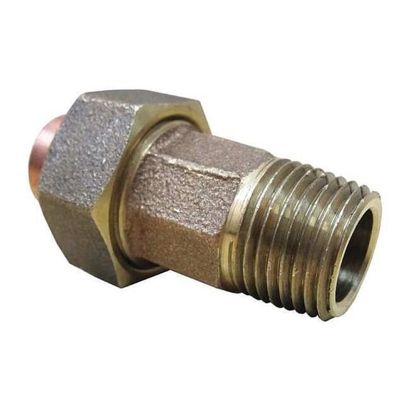Manufacturer Varies Union,Cast Copper,3/4" Tube,CxMNPT 24W565