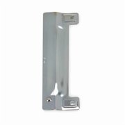 Universal Latch Guard, Chrome, Steel, 11-3/4"L x 3-1/2"W 2MDH9