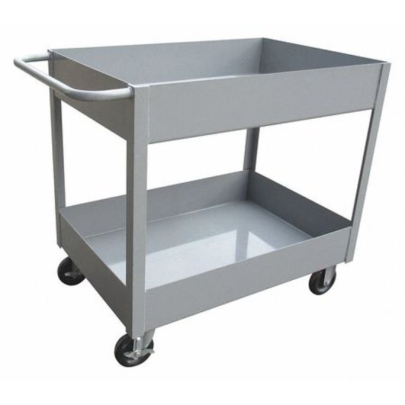 LITTLE GIANT DS-2436X6-5PY Utility Cart, Steel, 42 Lx24-3/8 W, 1200 lb
