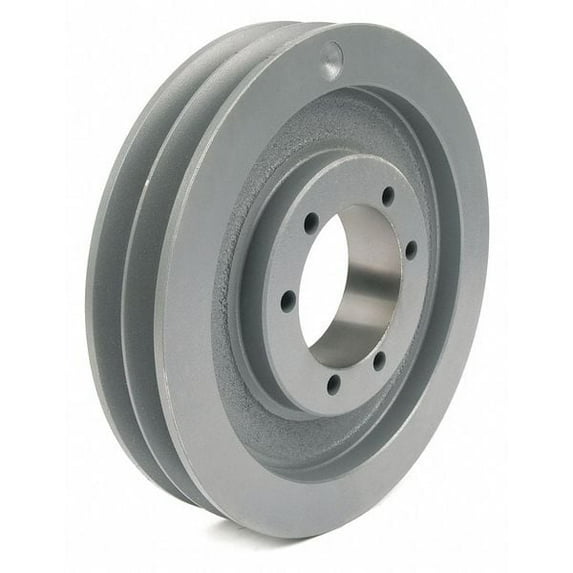 Manufacturer Varies V-Belt Pulley,Detachable,2Groove,8.35"OD 802B