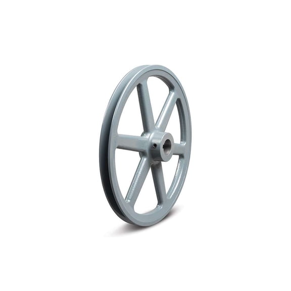 Manufacturer Varies 1/2 in Fixed Bore 1 Groove V-Belt Pulley 2.85 in OD AK28X1/2