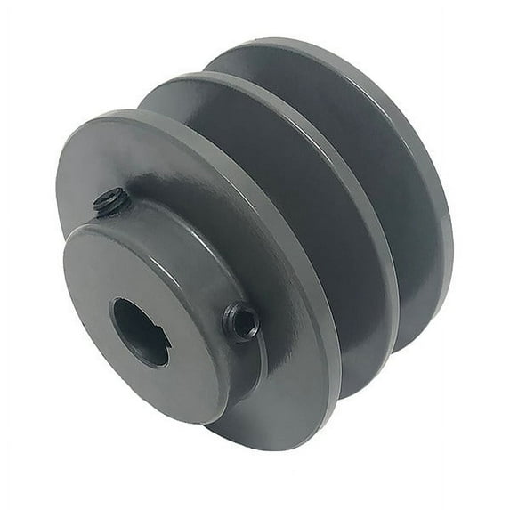 Manufacturer Varies 7/8 in Fixed Bore 1 Groove V-Belt Pulley 4.75 in OD AK49X7/8