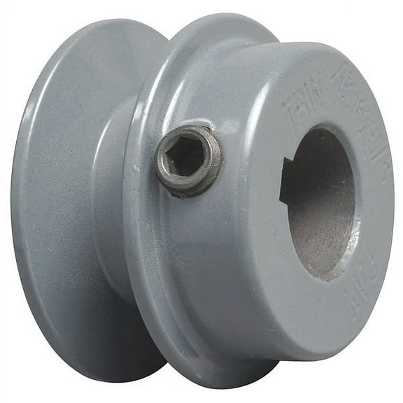 Manufacturer Varies 7/8 in Fixed Bore 1 Groove V-Belt Pulley 2.65 in OD BK25X7/8
